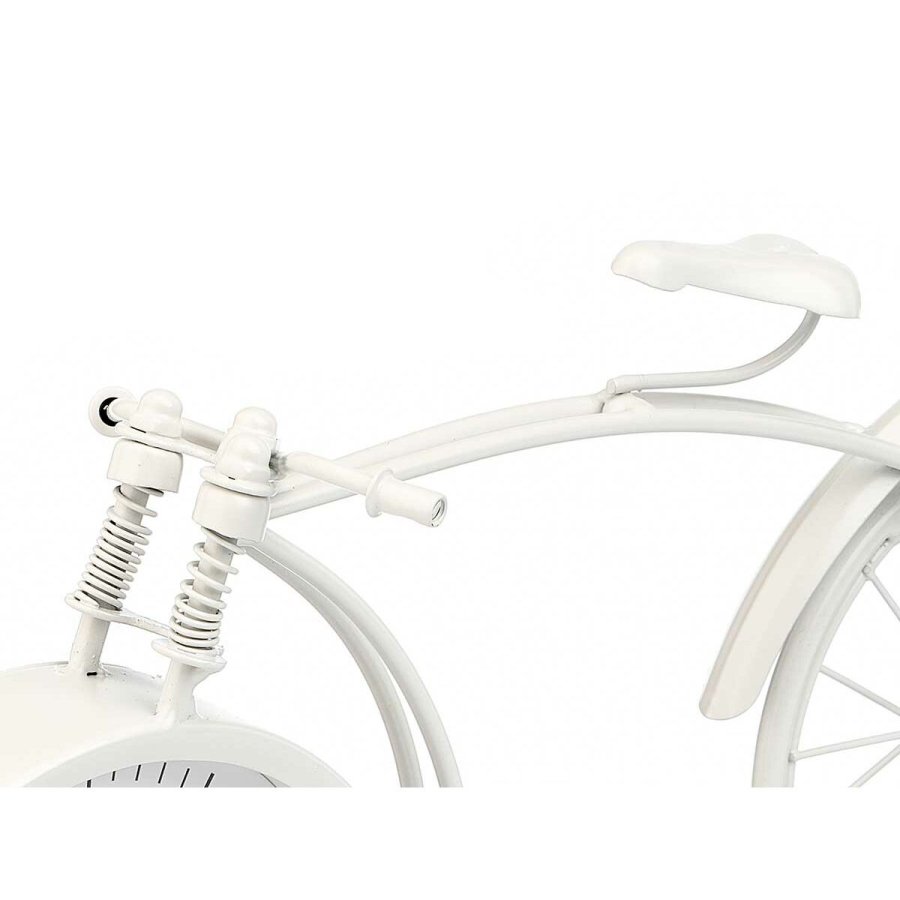 Namizna ura Cykel Hvid Metal 38 x 20 x 4 cm (4 enheder) #9
