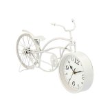Namizna ura Cykel Hvid Metal 42 x 24 x 10 cm (4 enheder) #5