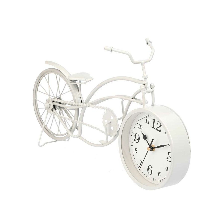 Namizna ura Cykel Hvid Metal 42 x 24 x 10 cm (4 enheder) #5