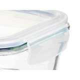 Madkasse Vivalto 90549 Gennemsigtig Silikone Borosilikatglas 1 L 22 x 7 x 16,5 cm (12 enheder) #4