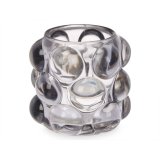 Lyseholder Gift Decor GJS8585L-GRA GJS8585L-GRA Gr� Krystal 8,4 x 9 x 8,4 cm Mikro perler (12 enheder) #2