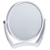 Makeup-Spejl Hvid Krystal Plastik 19 x 18,7 x 2 cm (6 enheder) #5