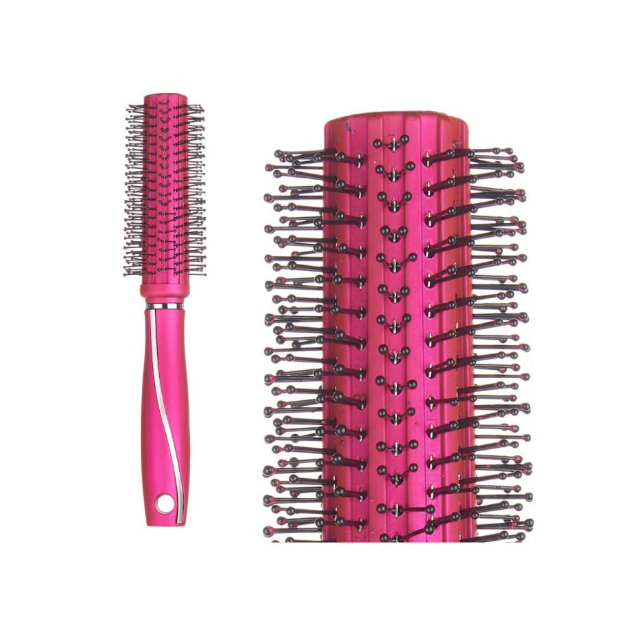 Rund Brste Berilo 354 Fuchsia Silikone Plastik (12 enheder) #3