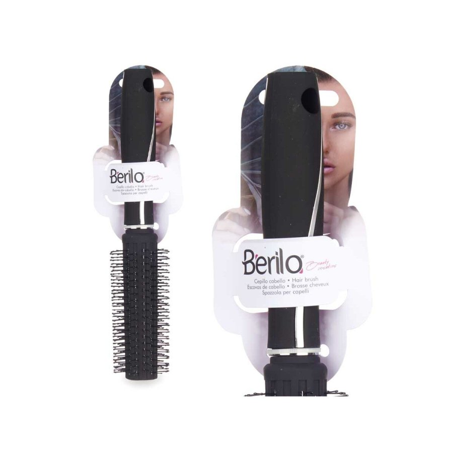 Rund Brste Sort Silikone Plastik (12 enheder) #4