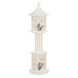 Gadelampe Hvid Tr Plastik 19 x 80 x 19 cm (2 enheder) #9