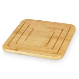 Dkkeserviet Kinvara 896 Natur Bambus Firkantet 19 x 1 x 19 cm (24 enheder) #2