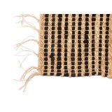 Tppe Sort Natur Striber 70 x 1 x 140 cm (8 enheder) #13