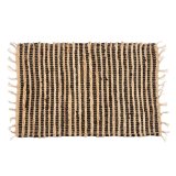 Tppe Sort Natur Striber 60 x 1 x 90 cm (12 enheder) #5
