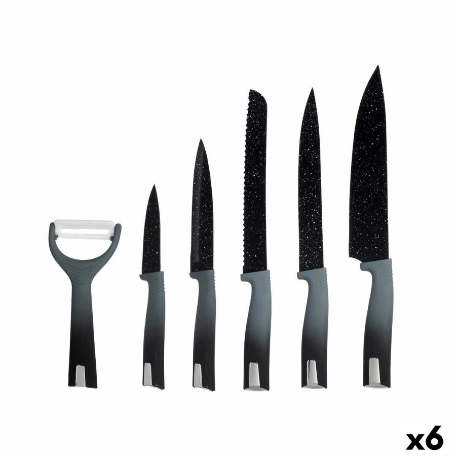 Knivst Kinvara KT211035 Sort Rustfrit stl polypropylen 6 Dele (6 enheder) #1