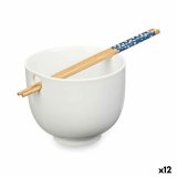 Skl Kinvara B10067A Hvid Bambus 24 x 10,7 x 13,3 cm Tandstikker asiatico/oriental (12 enheder) #1