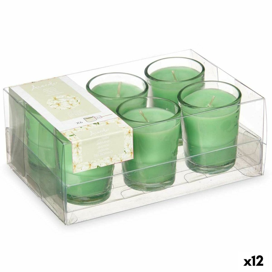 Dufte stearinlyss�t Acorde 48-H-AR 48-H-AR Jasmin Glas (12 enheder) #1