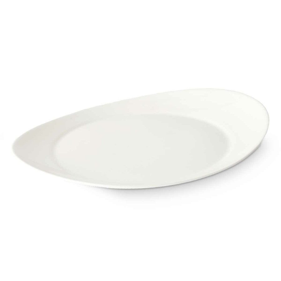 Flad Plade Vivalto LYBP-120 Hvid Opalglas 30,5 x 3 x 26 cm (18 enheder) #2