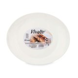 Flad Plade Vivalto LYBP-120 Hvid Opalglas 30,5 x 3 x 26 cm (18 enheder) #3