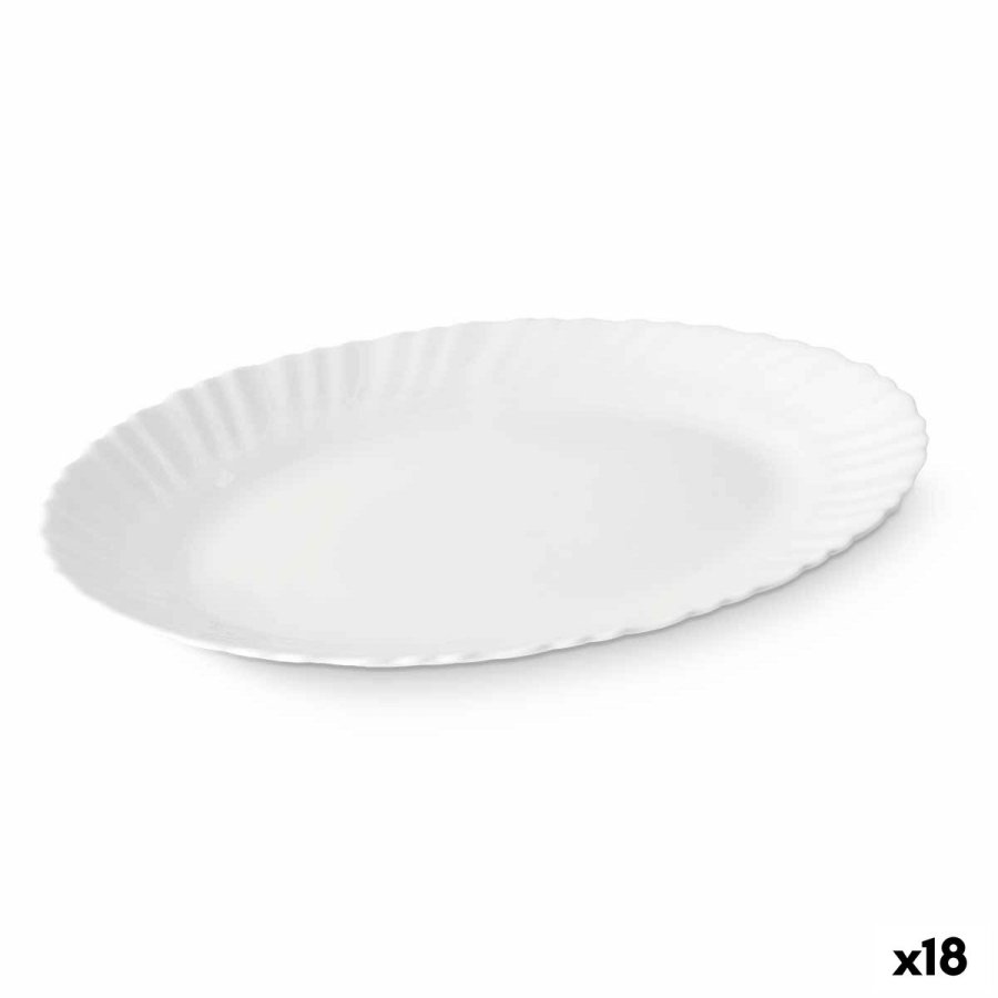 Kkkenspringvand Vivalto LXYP-135 Hvid Opalglas 34 x 2,5 x 25 cm (18 enheder) #1