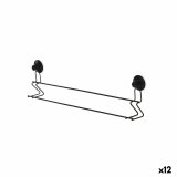 Hndkldestativ Berilo CN-W6753-3P Sort Stl ABS 54 x 15 x 6,5 cm Dobbelt (12 enheder) #1