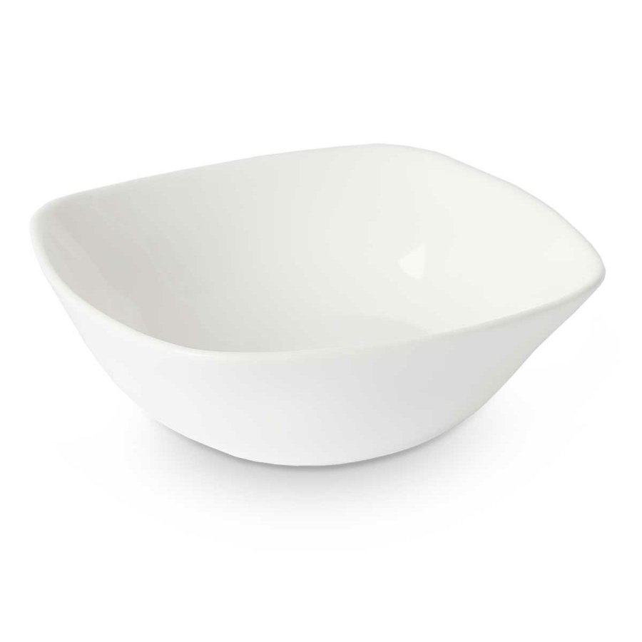 Snackskl Vivalto LFW-50 Hvid Opalglas Firkantet 11 x 4 x 11 cm (48 enheder) #2