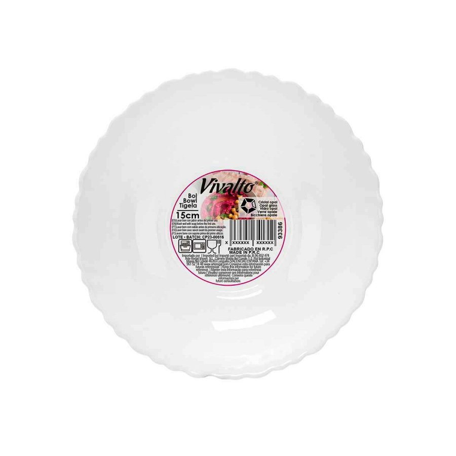 Skl Vivalto LSLW-60 Hvid Opalglas 15,5 x 5 x 15,5 cm (36 Enheder) #3