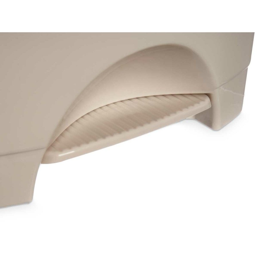 Papirkurv med pedal Beige Plastik 10 L (8 enheder) #13