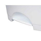 Papirkurv med pedal Hvid Plastik 30 L (4 enheder) #13