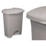 Papirkurv med pedal Gr Plastik 30 L (4 enheder) #5
