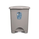 Papirkurv med pedal Gr Plastik 30 L (4 enheder) #9