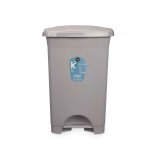 Papirkurv med pedal Gr Plastik 50 L (3 enheder) #9