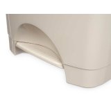 Papirkurv med pedal Beige Plastik 50 L (3 enheder) #13