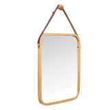 Visee ogledalo B6605 Natur Rektangulr 34 x 41,5 x 1,5 cm (6 enheder) #5