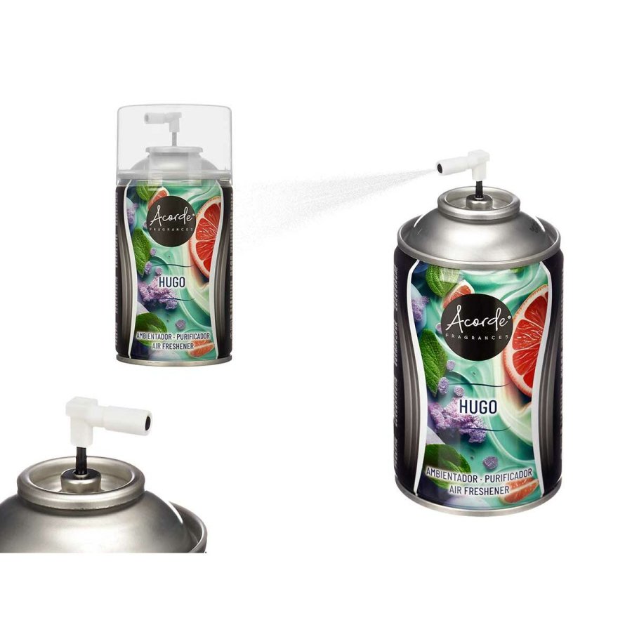 Luftfrisker Refills Acorde Hugo 250 ml Spray (6 enheder) #9