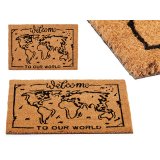 Drmtte World Trykt PVC Kokosnd Fiber 40 x 2 x 60 cm (10 enheder) #5