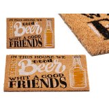Drmtte Beer Trykt PVC Kokosnd Fiber 60 x 2 x 40 cm (10 enheder) #5