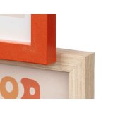 Fotoramme 411408B Multifarvet Metal Tr MDF (6 enheder) #17