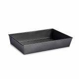 Rektangulr Form Kinvara CK31470 Mrkegr Metal Kulstofstl 24 x 6,5 x 36,5 cm (12 enheder) #2