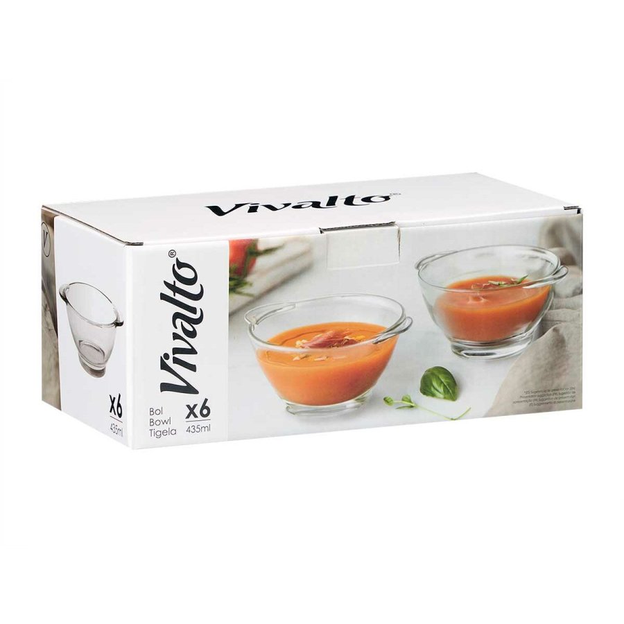 Skle til suppe Vivalto TP-H6106/BHA6 Gennemsigtig 435 ml (6 enheder) #2
