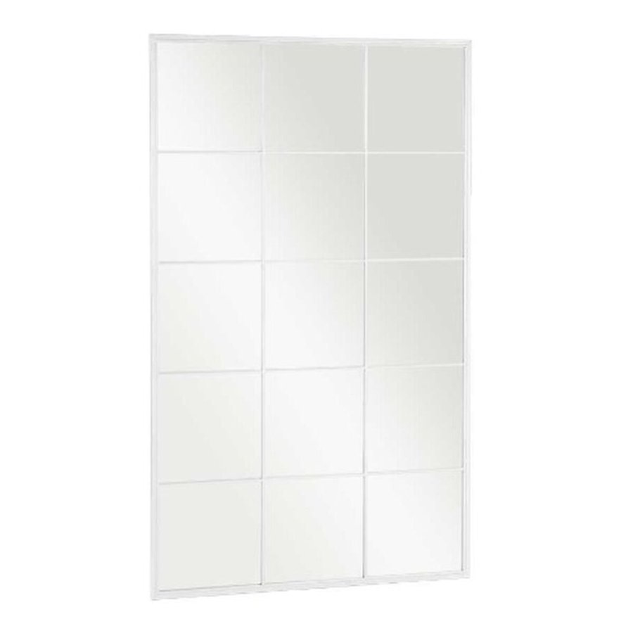 Vgspejl JY21099W Hvid Vindue 90 x 150 x 2 cm Rektangulr #1