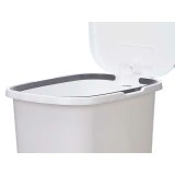 Papirkurv med pedal ABK-142 2 Hvid Plastik 25 L (6 enheder) #17