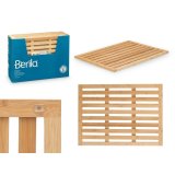 Bademtte Berilo BM632-6245 Natur Bambus 62 x 2 x 45 cm (12 enheder) #5