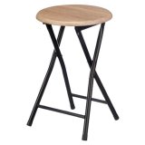 Taburet Gift Decor WR7007M Natur PVC Metal Tr MDF 30 x 46 x 30 cm 71,8 x 6,5 x 30 cm (8 enheder) #5