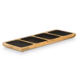 Bakke med Rum MALI-941 B Sort 46 x 3 x 17 cm (6 enheder) #2