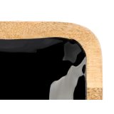 Bakke med Rum MALI-991 B Sort 31 x 3 x 31 cm (6 enheder) #5