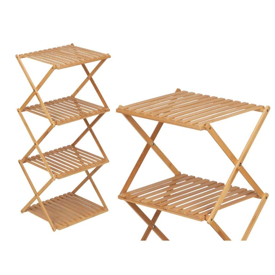 Hylder CH68220-5 2 Natur Bambus 40 x 92,5 x 33,2 cm (4 enheder) #2