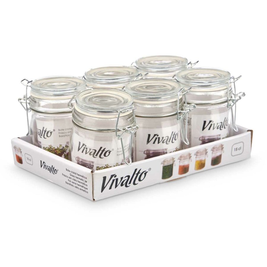 Glaskrus Vivalto 04-9411 Gennemsigtig 150 ml (6 enheder) #4