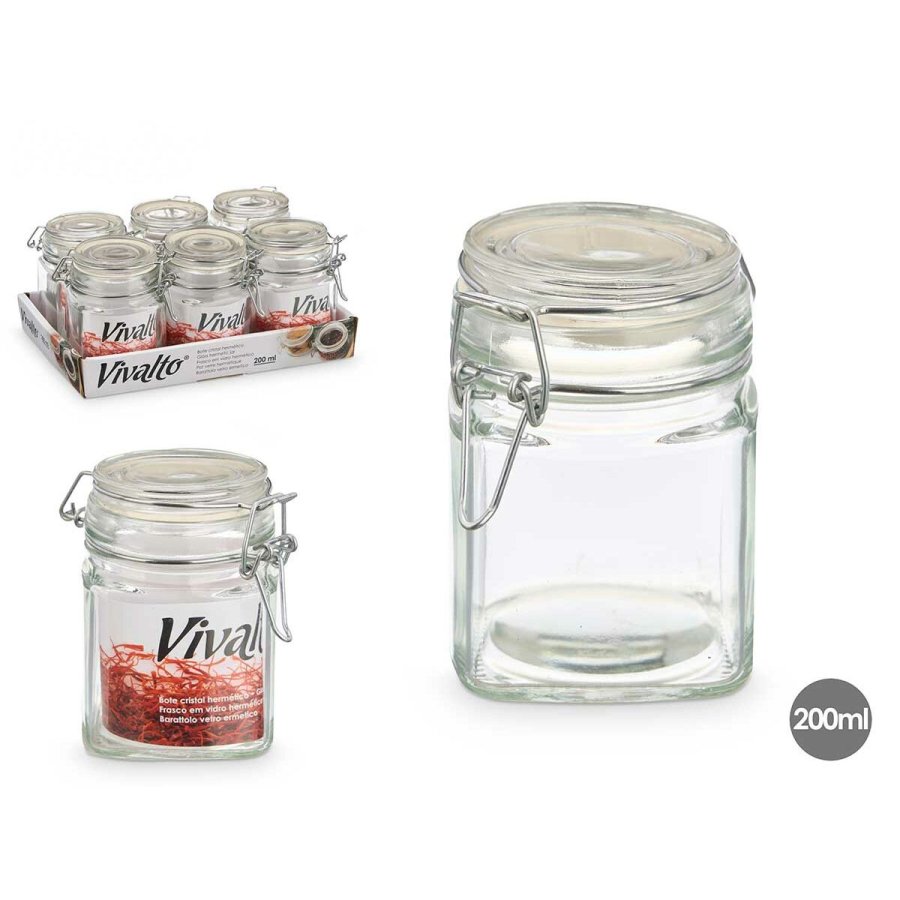 Glaskrus Vivalto 01-1605 Gennemsigtig 200 ml (6 enheder) #3