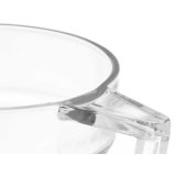 Te- og kaffekop Vivalto ZLQ02/BHA6 Gennemsigtig Glas 199 ml (6 enheder) #5