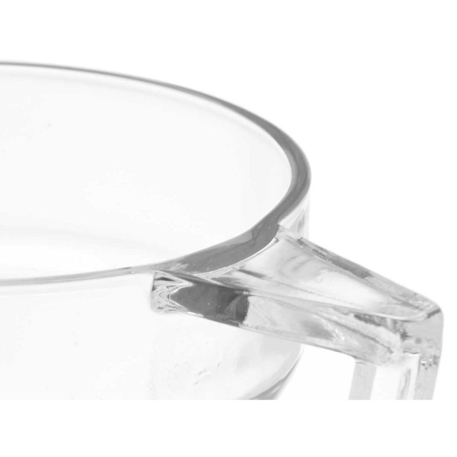 Te- og kaffekop Vivalto ZLQ02/BHA6 Gennemsigtig Glas 199 ml (6 enheder) #5