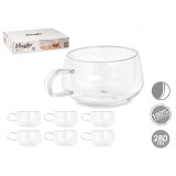Skodelica Vivalto OCT-DG23213L Gennemsigtig 280 ml (6 enheder) #3