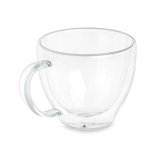 Te- og kaffekop Vivalto OCT-DG2397 Gennemsigtig Borosilikatglas 140 ml (6 enheder) #2
