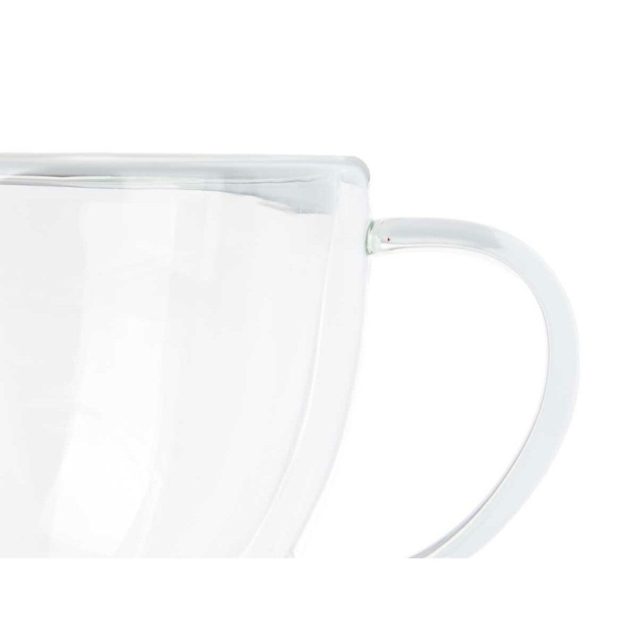 Te- og kaffekop Vivalto OCT-DG2397 Gennemsigtig Borosilikatglas 140 ml (6 enheder) #5