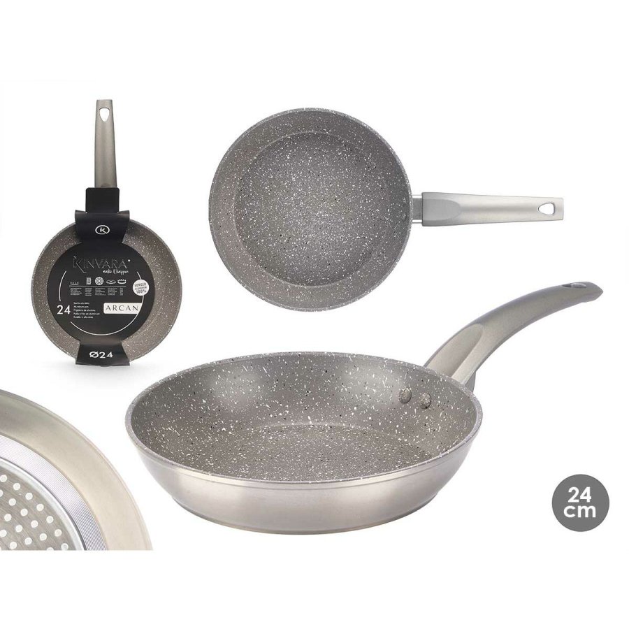 Stegepande Kinvara 3 Slvfarvet Aluminium Bakelit Smedet aluminium (6 enheder) #3