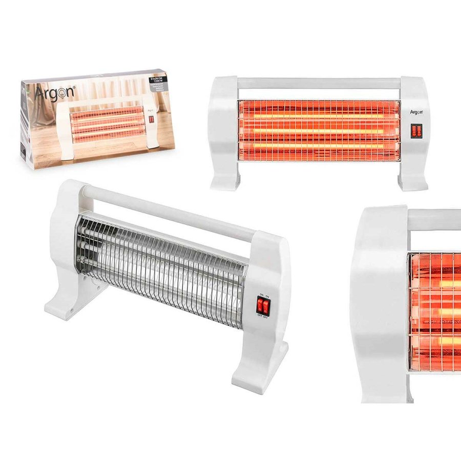 Elektrisk halogenvarmeovn Argon W-HH1231 Hvid 1200 W (8 enheder) #9